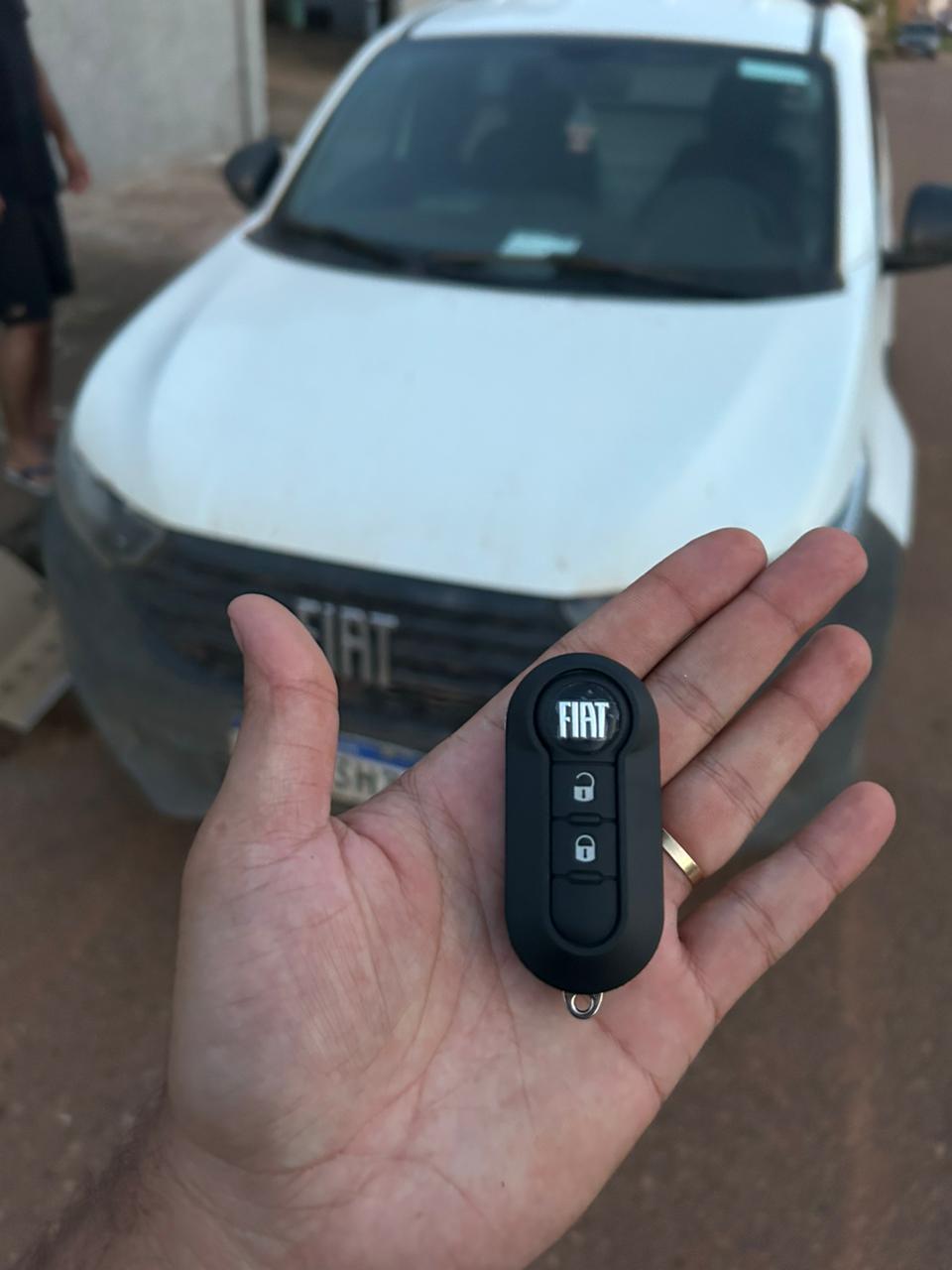Chave e controle Fiat